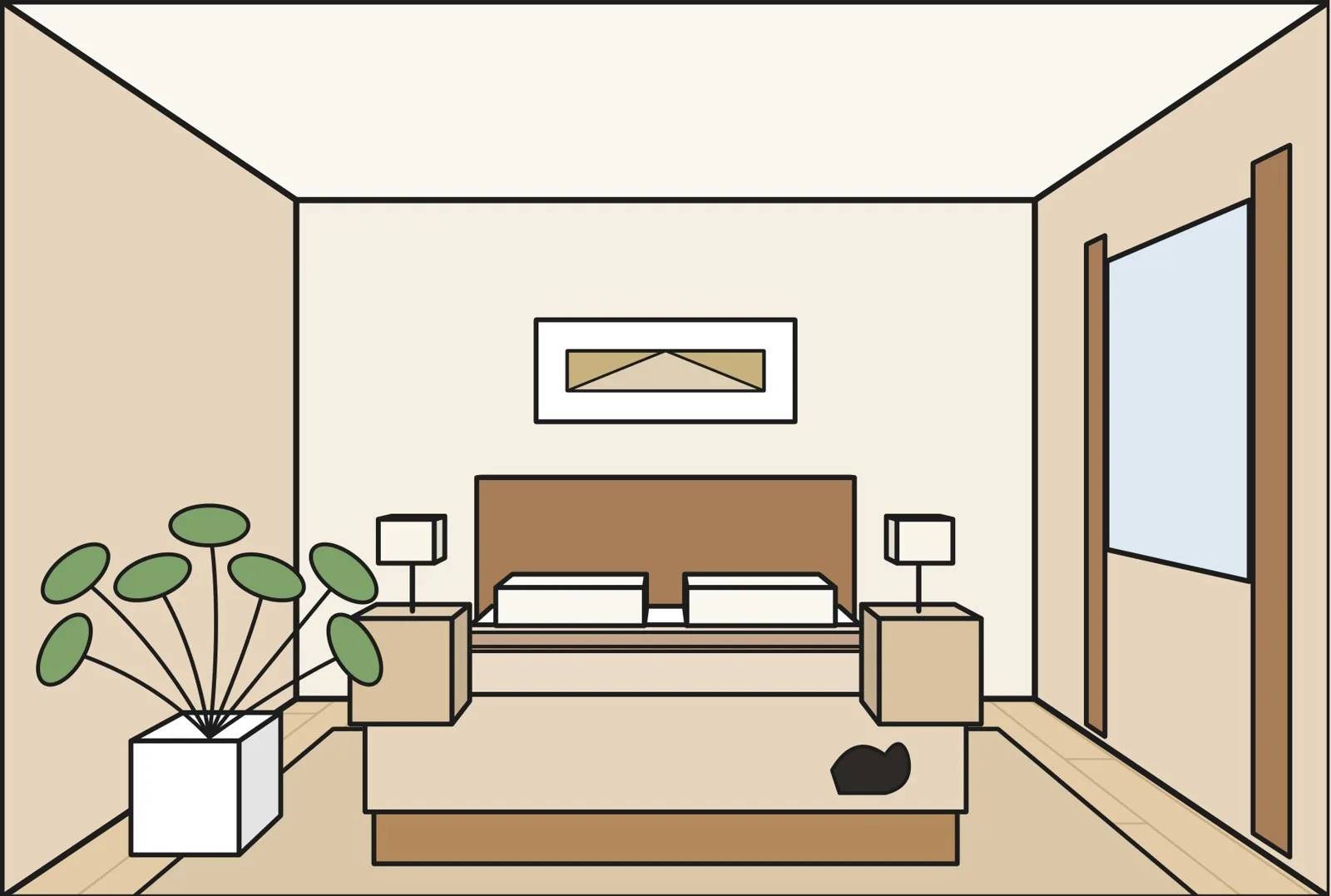 ห้องนอนจาก Home Style Series