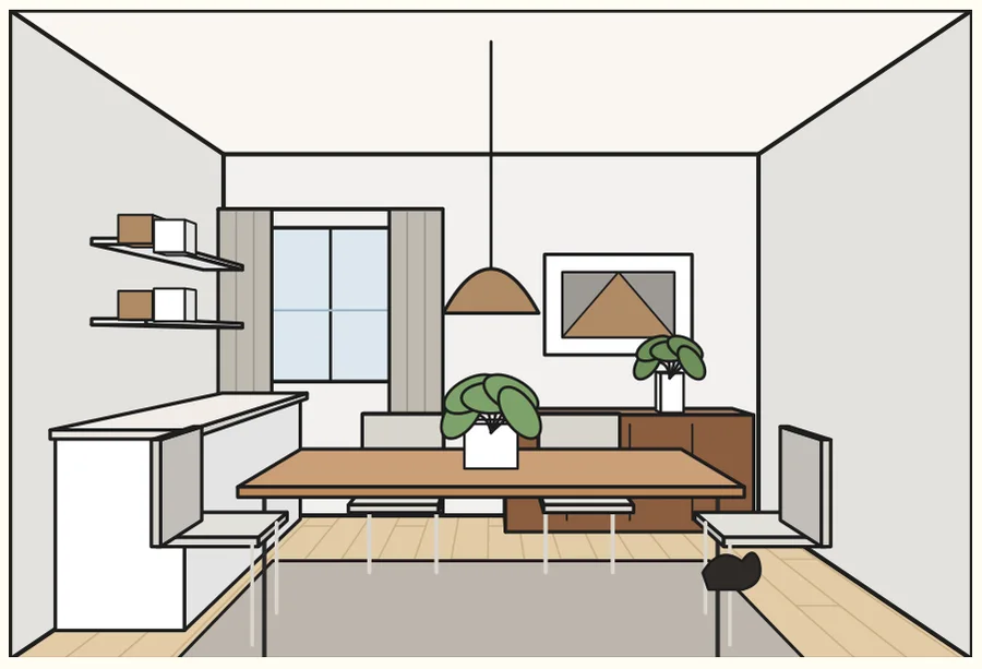 ภาพประกอบในเล่ม HOME STYLE · STYLE 03 — CONTEMPORARY MINIMAL ภาพที่ 1