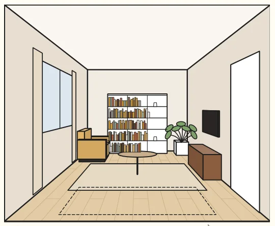 ภาพประกอบจากเล่ม LIVING ROOM