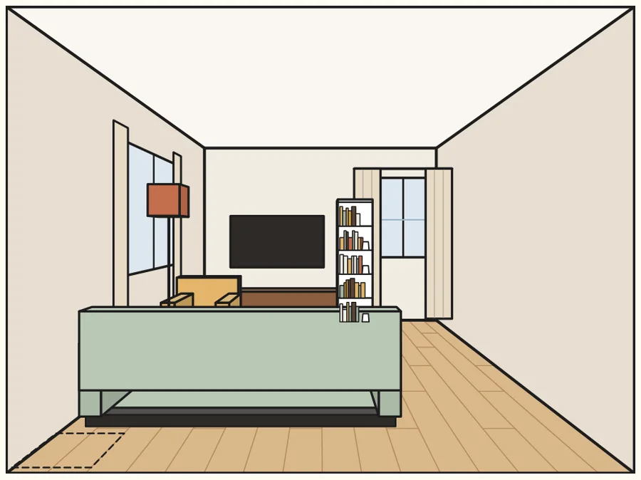 ภาพประกอบในเล่ม HOME STYLE · ROOM 01 — LIVING ROOM ภาพที่ 3