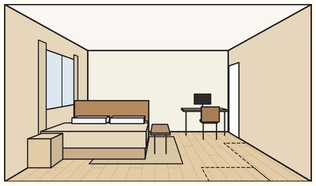 ภาพประกอบจากเล่ม BEDROOM